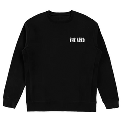 Limited Edition Holiday Flames Crewneck Sweatshirt - Black