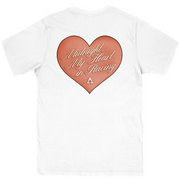 Heart Is Racing T-shirt - White