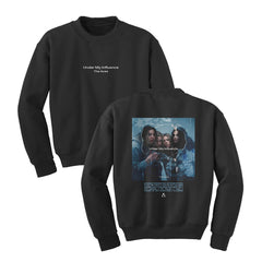 Embroidered Crewneck - Black-The Aces