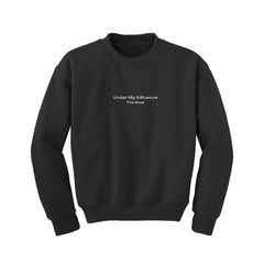 Embroidered Crewneck - Black-The Aces